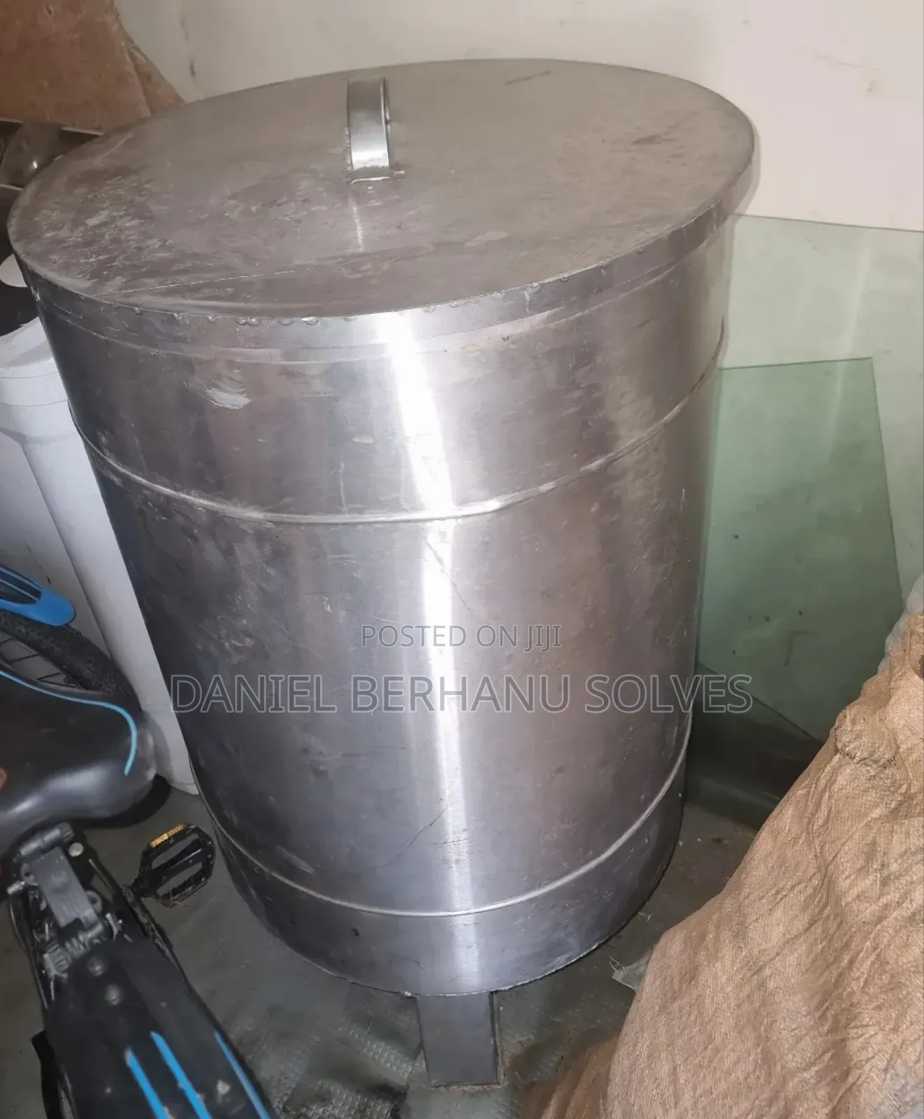 Stainless Steel Food Barrel