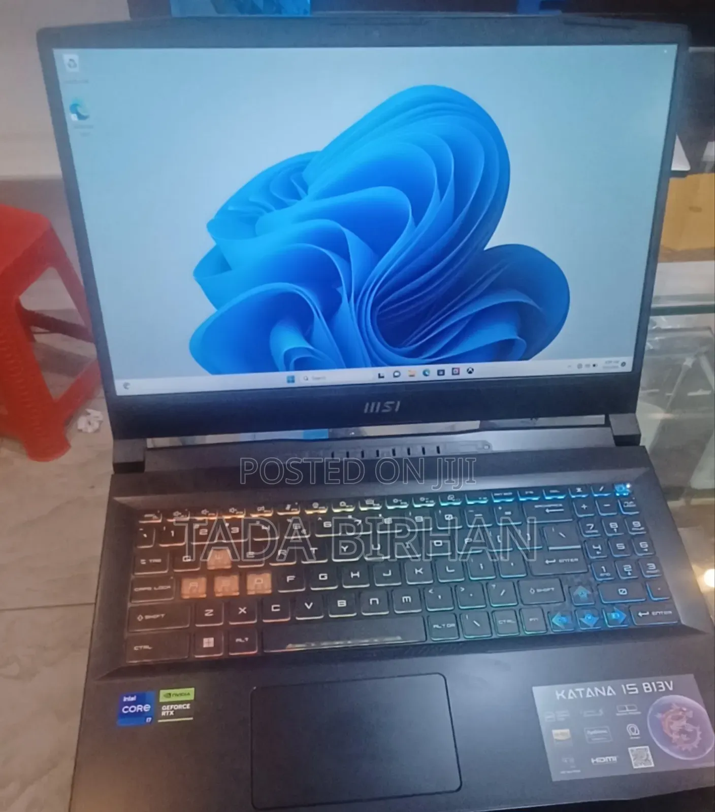 New Laptop MSI GF63 16GB Intel Core I7 SSD 16 GB