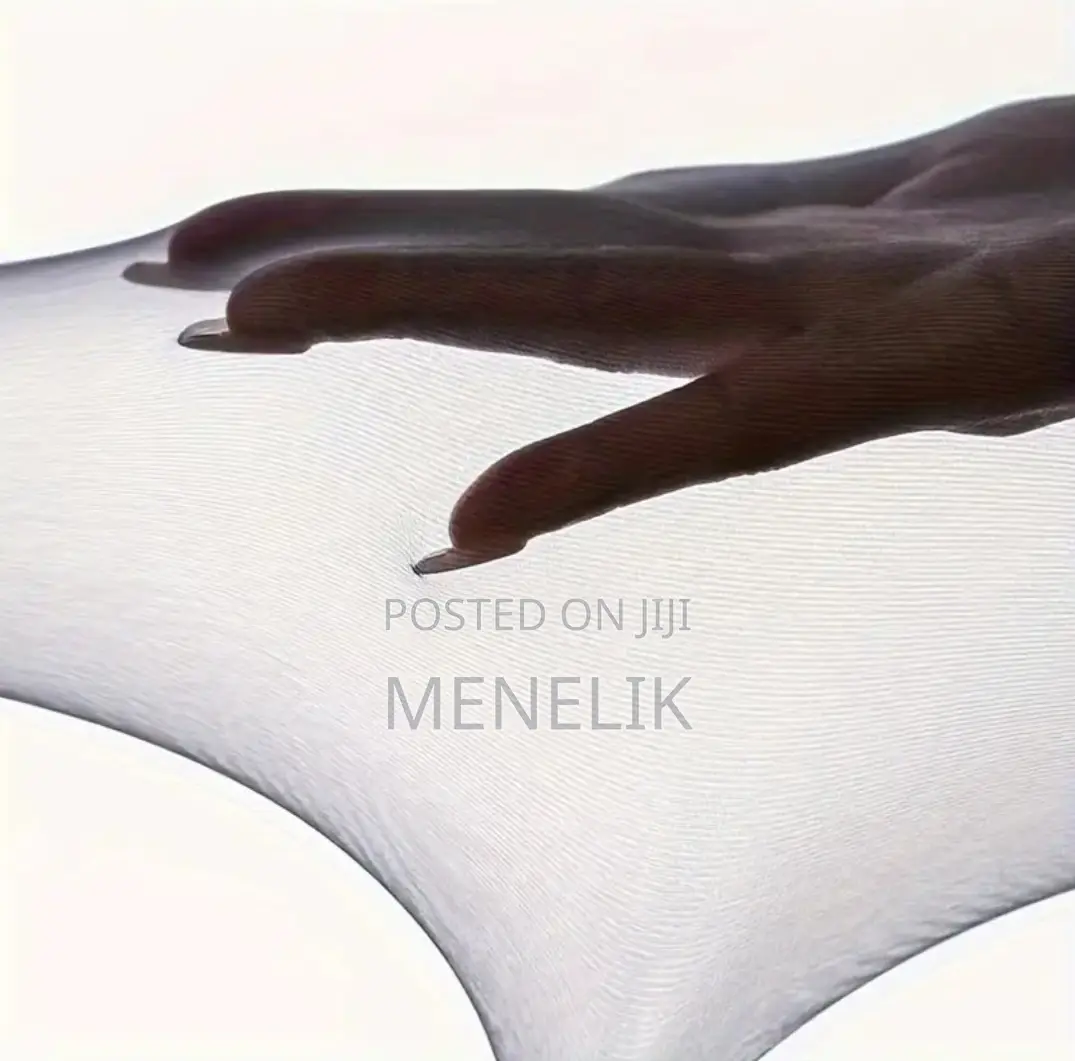 Knit Fabric Women's Stocking Available In Black And Skin Col