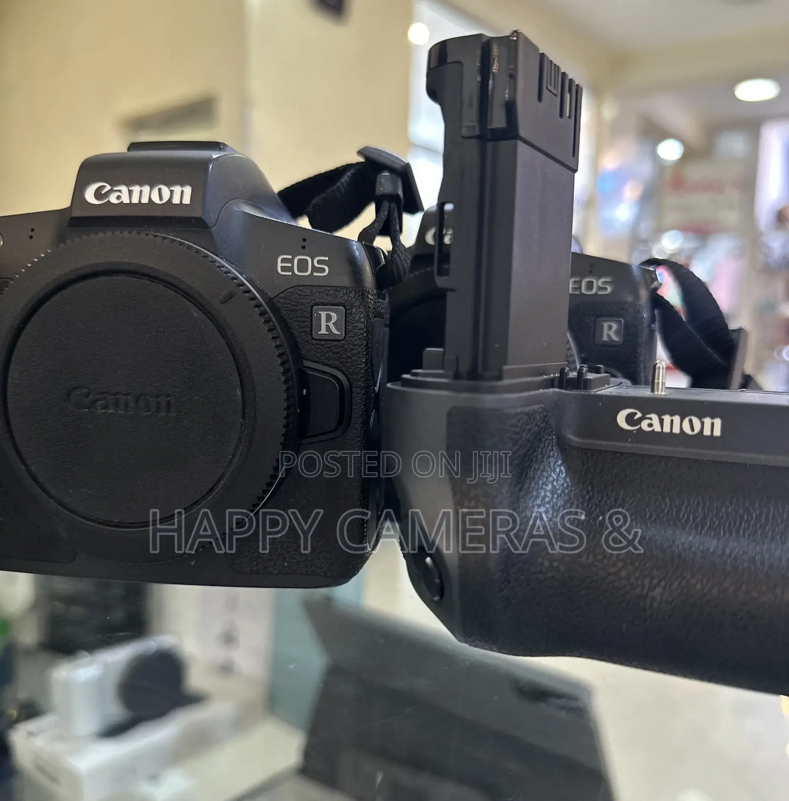 Canon R + Battery Grip