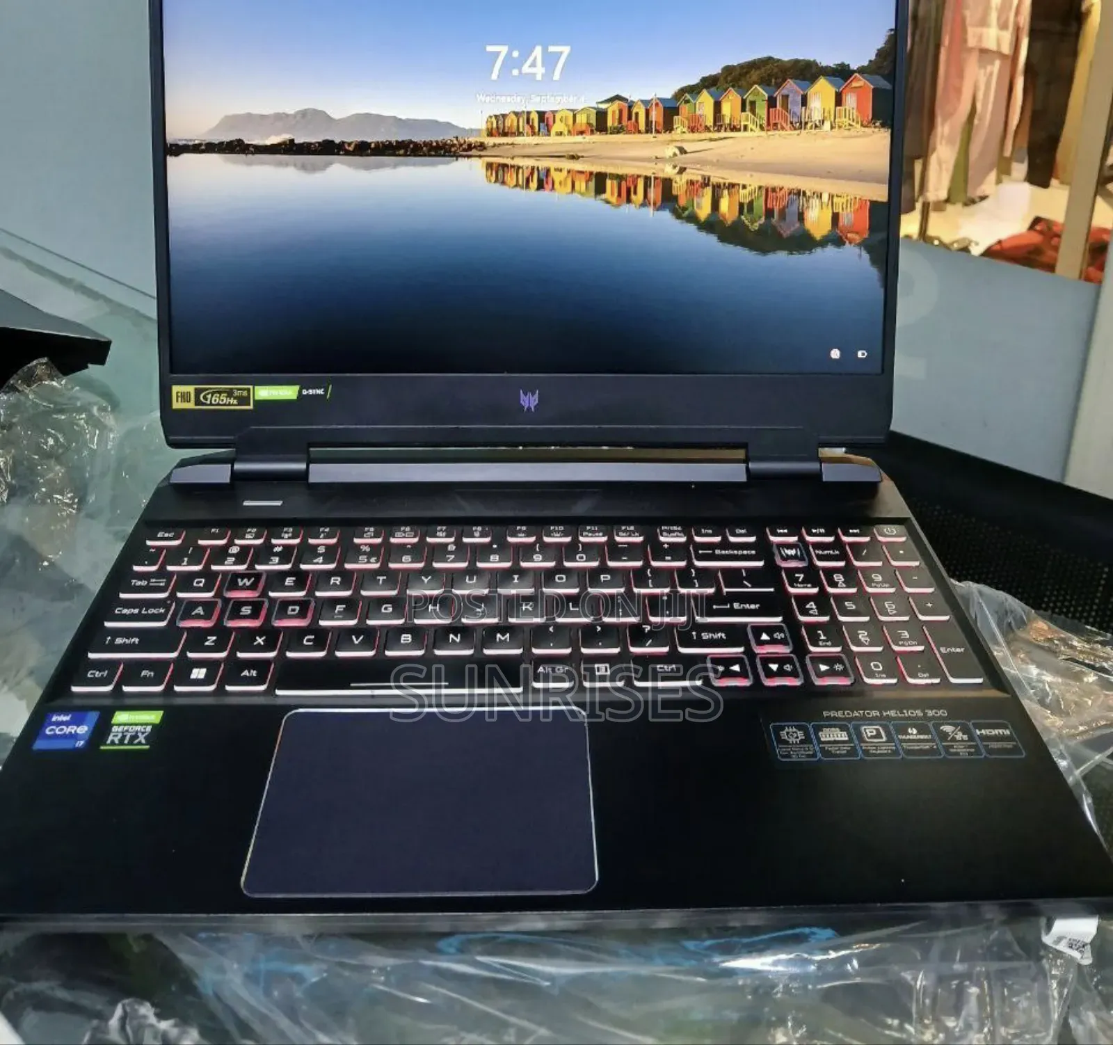 New Laptop Acer Predator Helios 300 16GB Intel Core I7 SSD 512GB