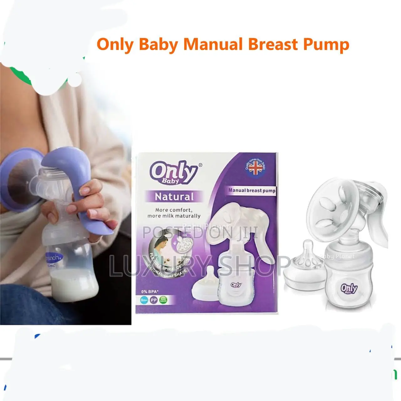 Only Baby Manual Breast Pump