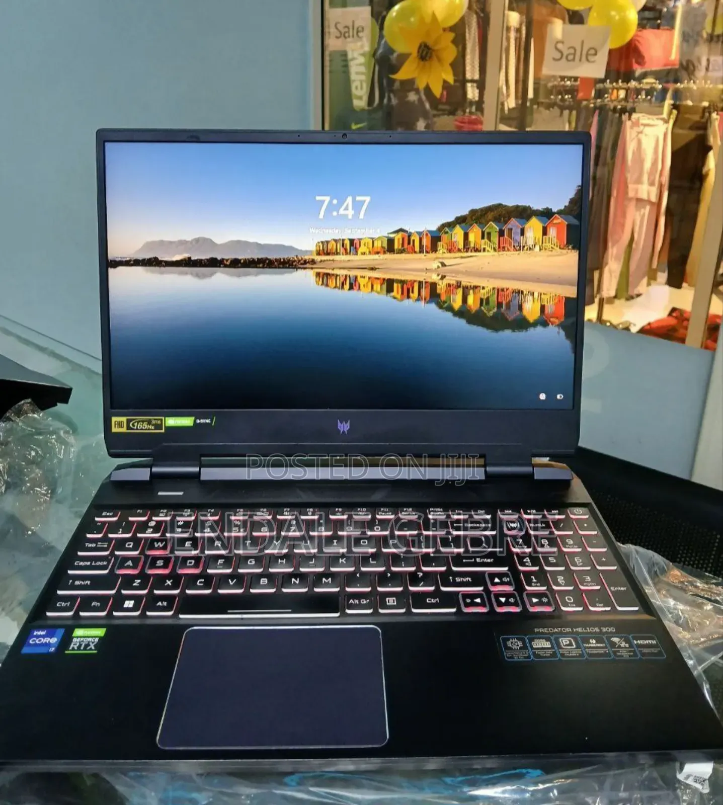 New Laptop Acer Predator Helios 300 16GB Intel Core I7 SSD 512GB