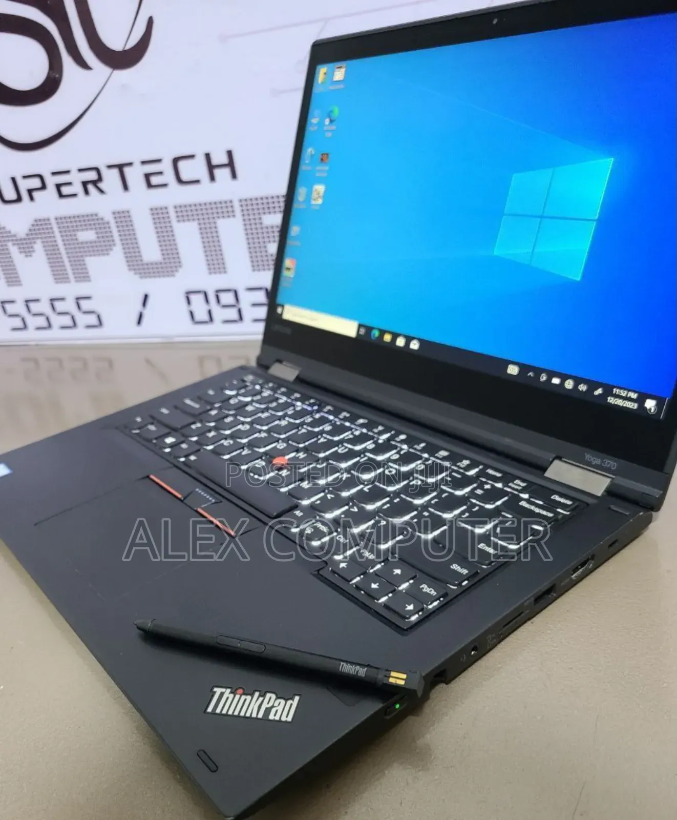 New Laptop Lenovo ThinkPad Yoga 370 8GB Intel Core I5 SSD 512GB