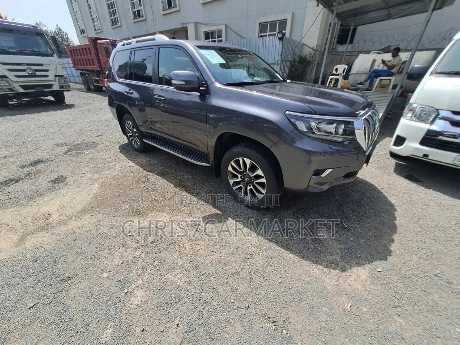 New Toyota Land Cruiser Prado 2022 Gray