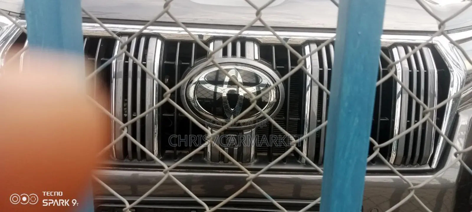 New Toyota Land Cruiser Prado 2022 Gray