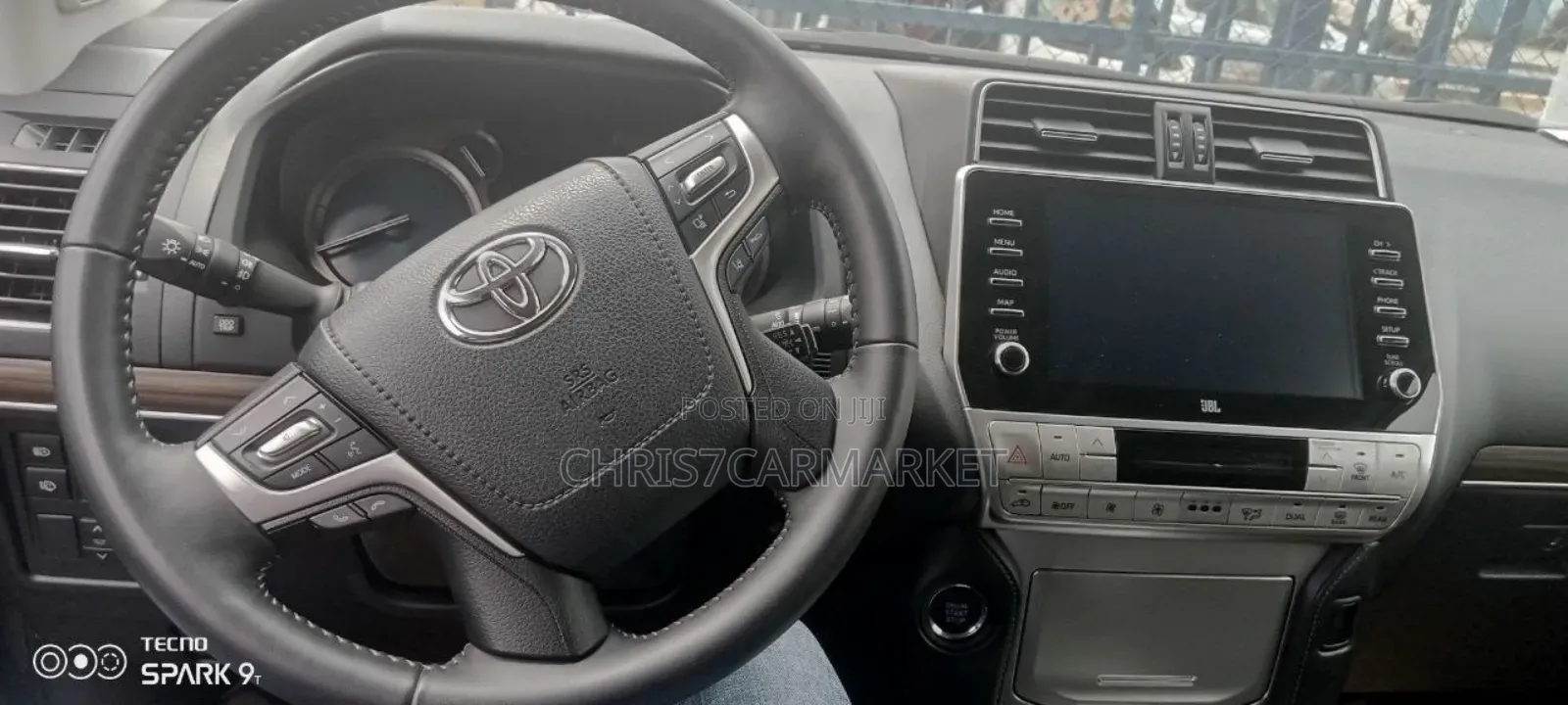 New Toyota Land Cruiser Prado 2022 Gray