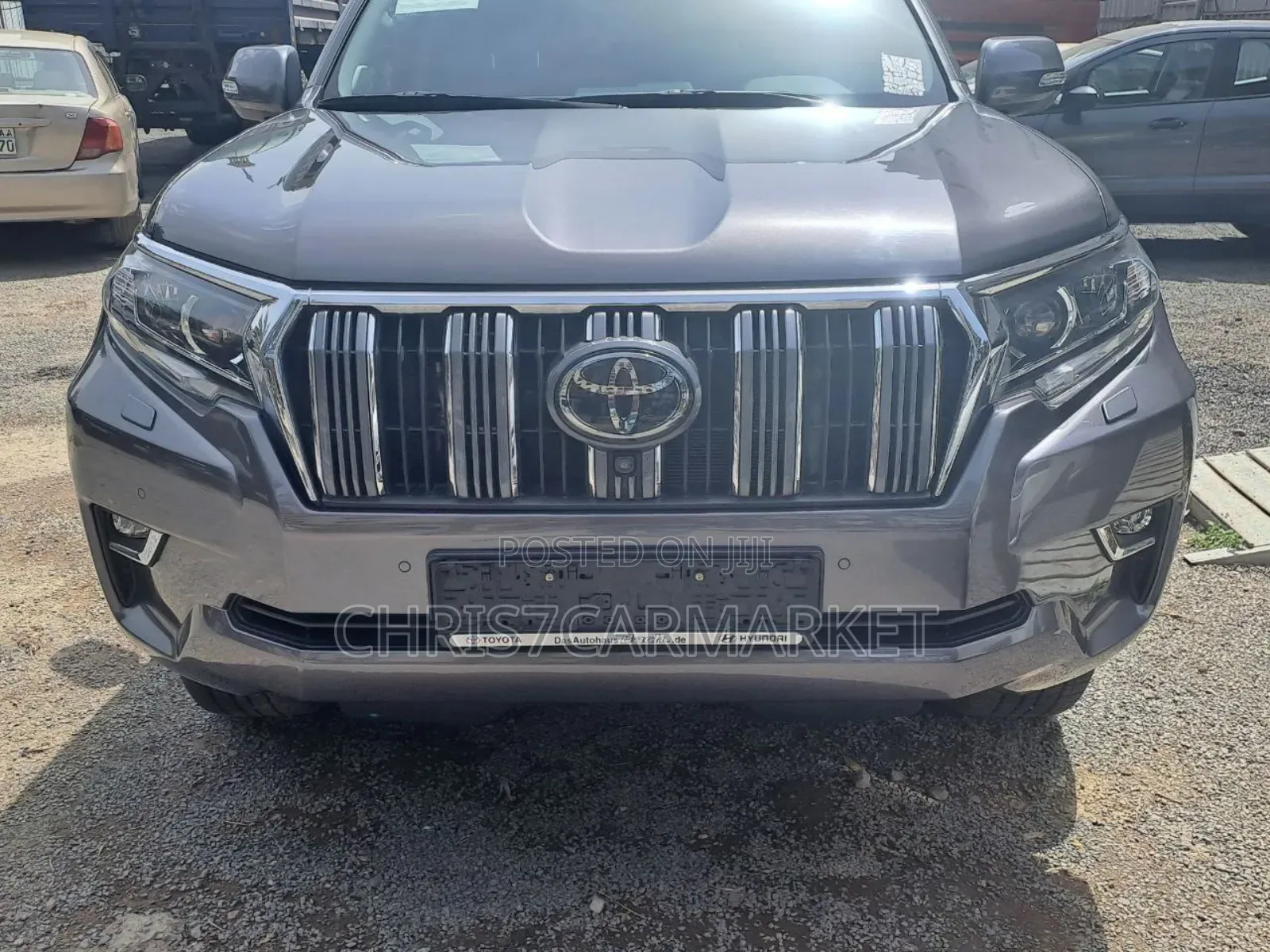 New Toyota Land Cruiser Prado 2022 Gray