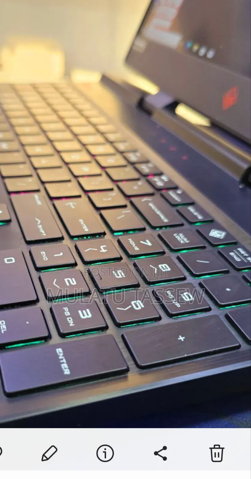 New Laptop HP Omen X 16GB Intel Core I7 SSD 512GB