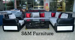 Photo - L Shape Sofa Set