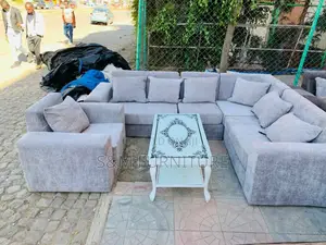 Photo - L Shape Sofa Set