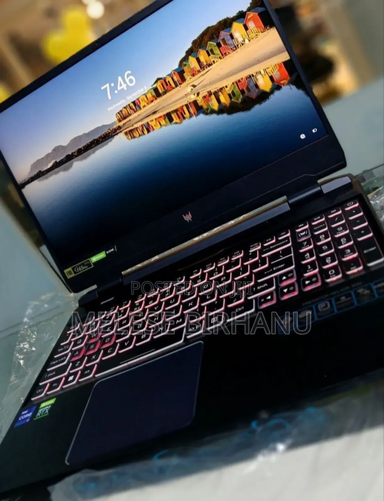 New Laptop Acer Predator 15 16GB Intel Core I7 SSD 512GB