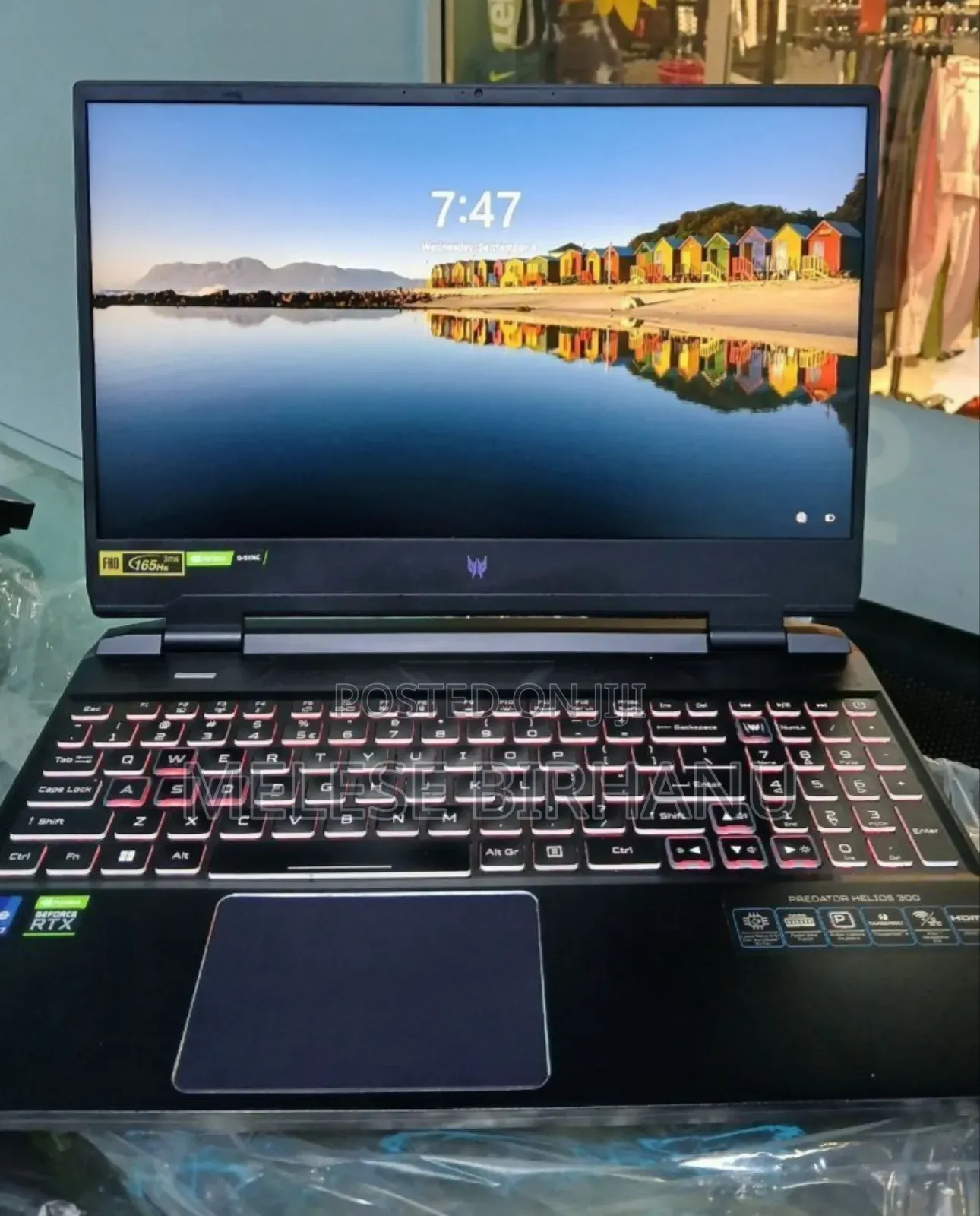 New Laptop Acer Predator 15 16GB Intel Core I7 SSD 512GB