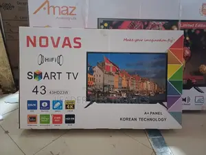 Photo - Novas Tv 43 Inch Smart Android Tv New Arrival 2024