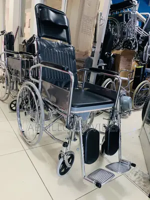 Photo - New Packed Toilet Access Wheelchair in 4 in 1 Function