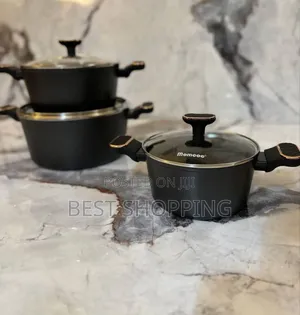 Photo - Momcoc 3 in 1 Granite Non Stick Cookware