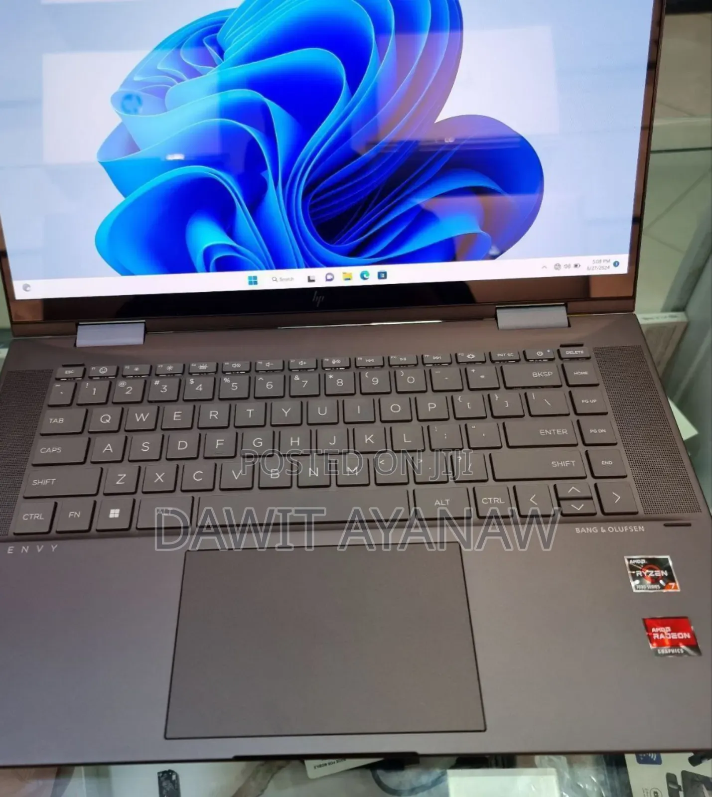 New Laptop HP Envy X360 16GB AMD Ryzen 7 SSD 512GB