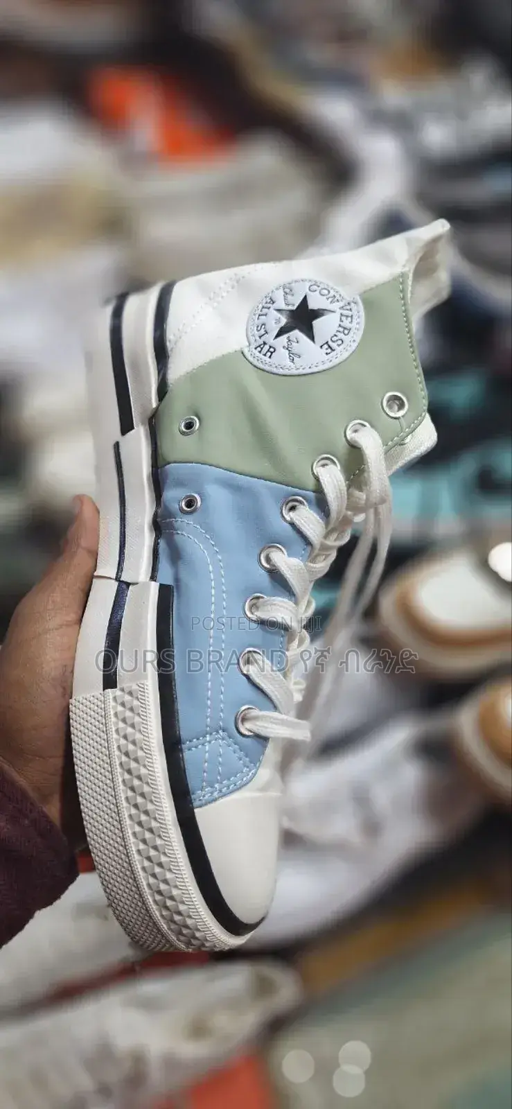 Allstar Converse Chuck Taylor Leather High Master Quality Sh