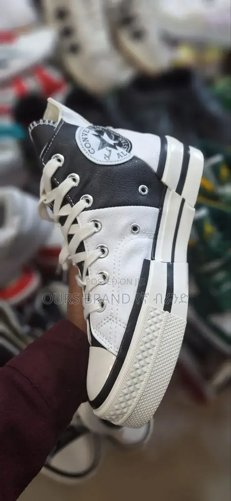 Allstar Converse Chuck Taylor Leather High Master Quality Sh