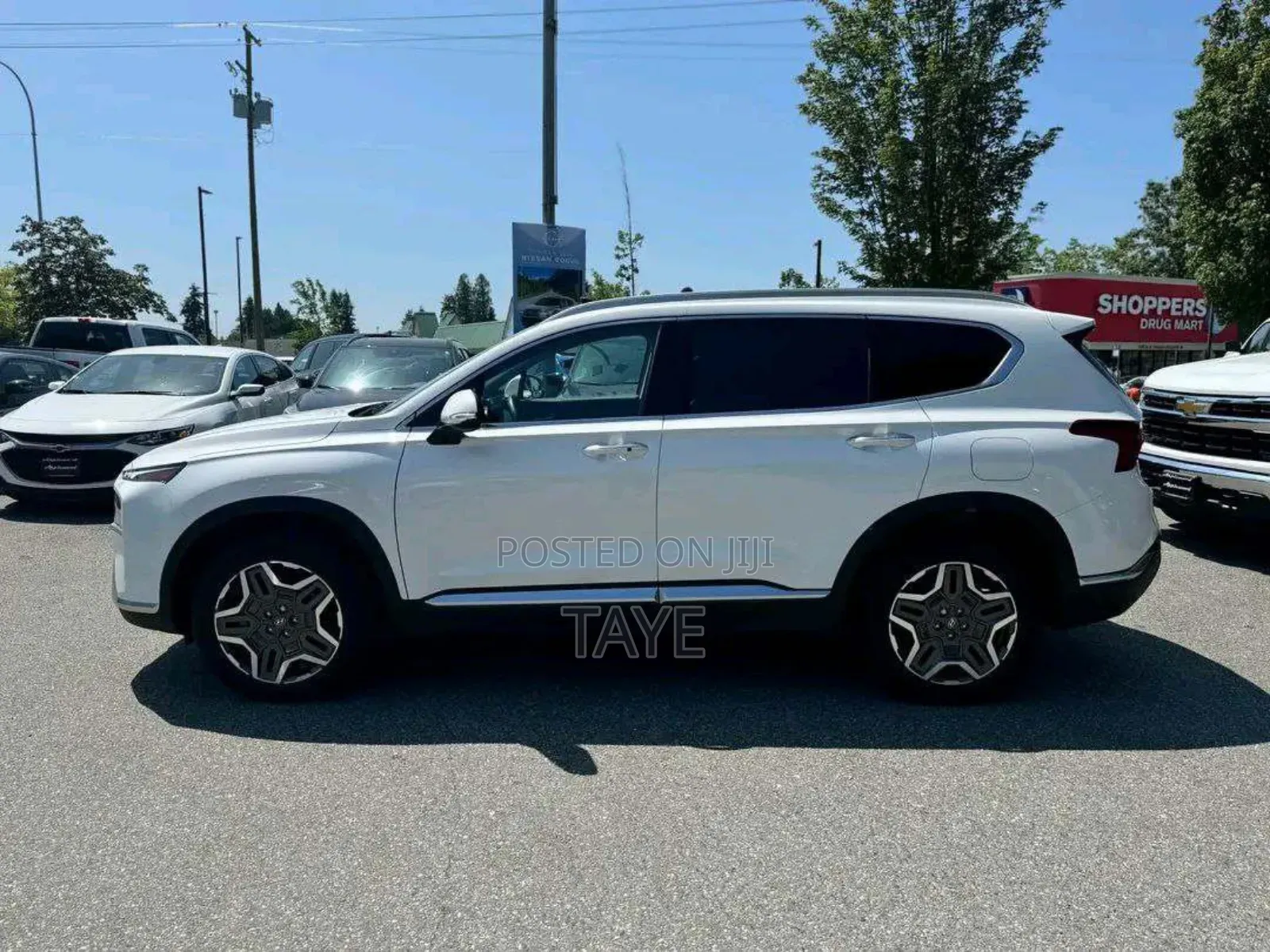 New Hyundai Santa Fe 2023 White