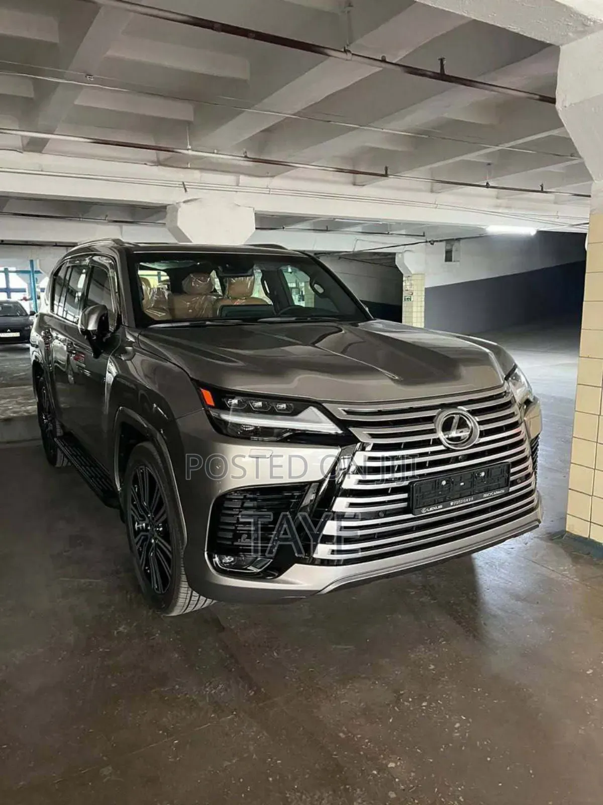 New Lexus LX 2023 Silver