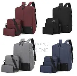 3 PCS Bag School Bag (ለማንኛው አገልግሎት የሚሆን)