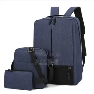 3 PCS Bag School Bag (ለማንኛው አገልግሎት የሚሆን)