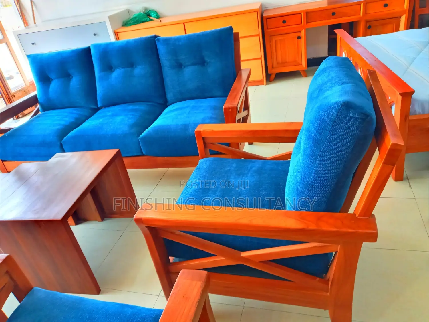 Durable and Aesthetic Solid Wood Sofas