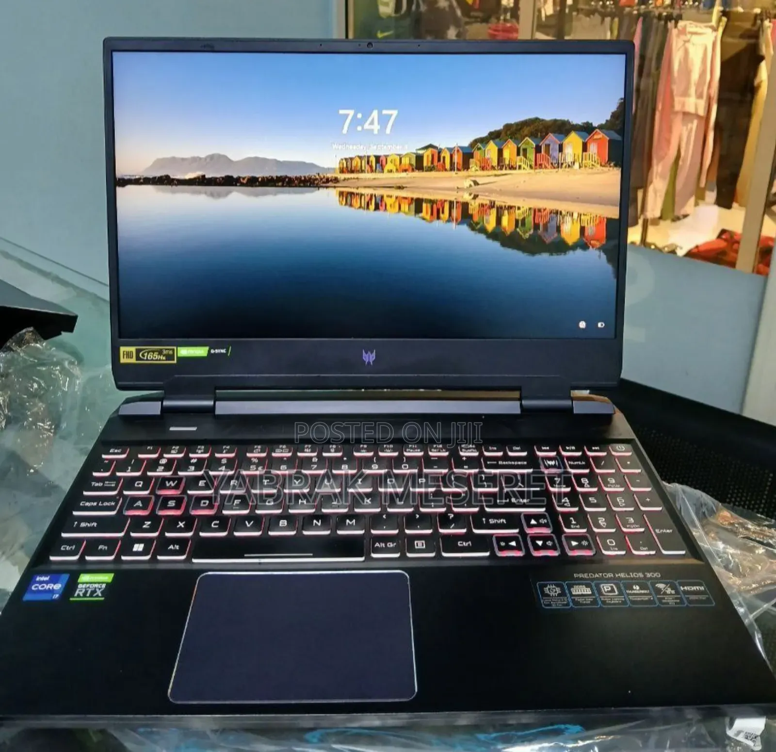 New Laptop Acer Predator Helios 300 16GB Intel Core I7 SSD 512GB