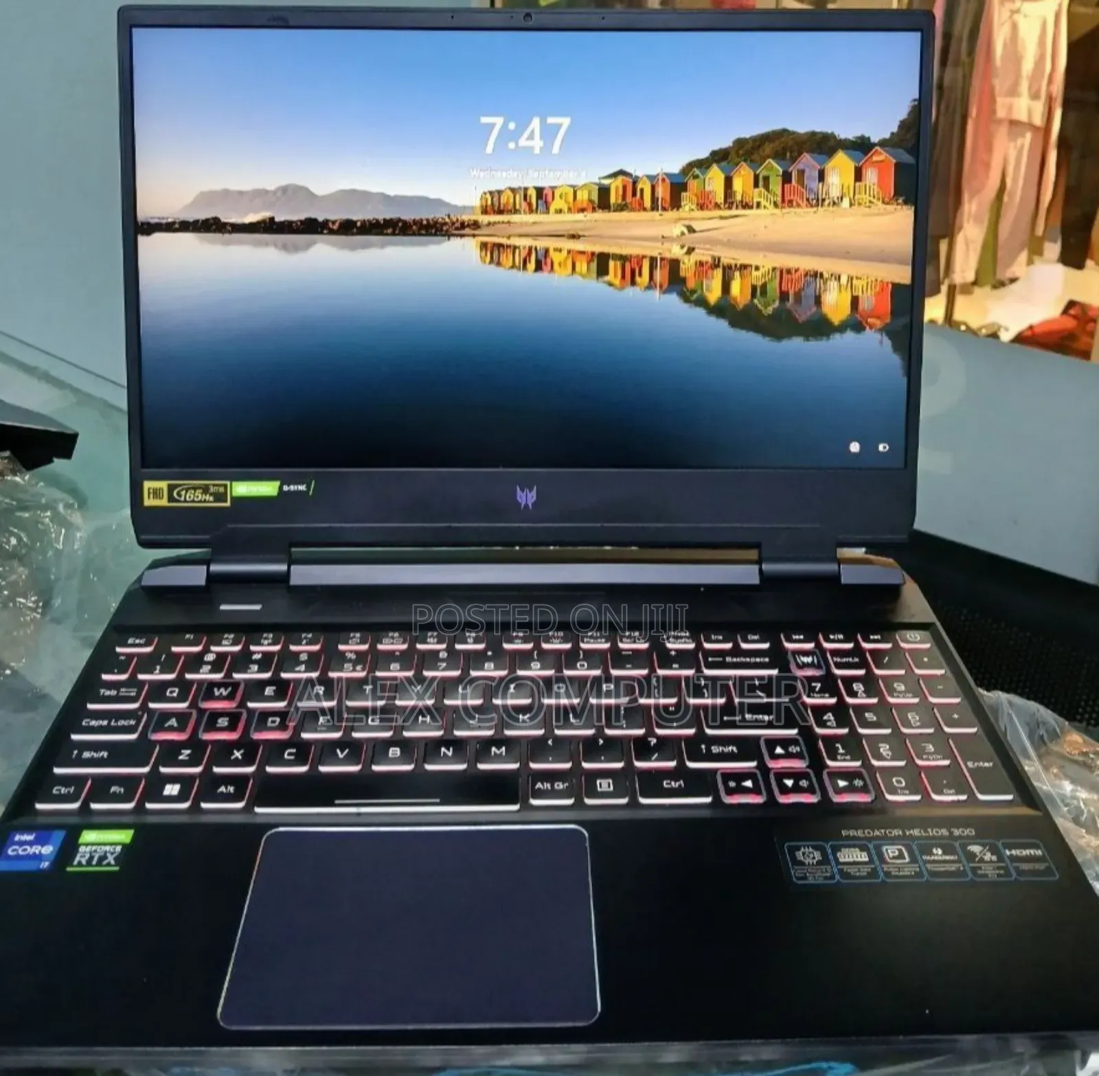 New Laptop Acer Predator Helios 300 16GB Intel Core I7 SSD 512GB