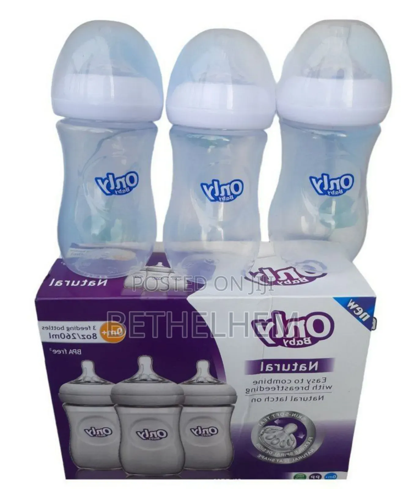  3 Pc Only Baby Feeding Bottles
3 ፍሬ የልጆች ጡጦ
