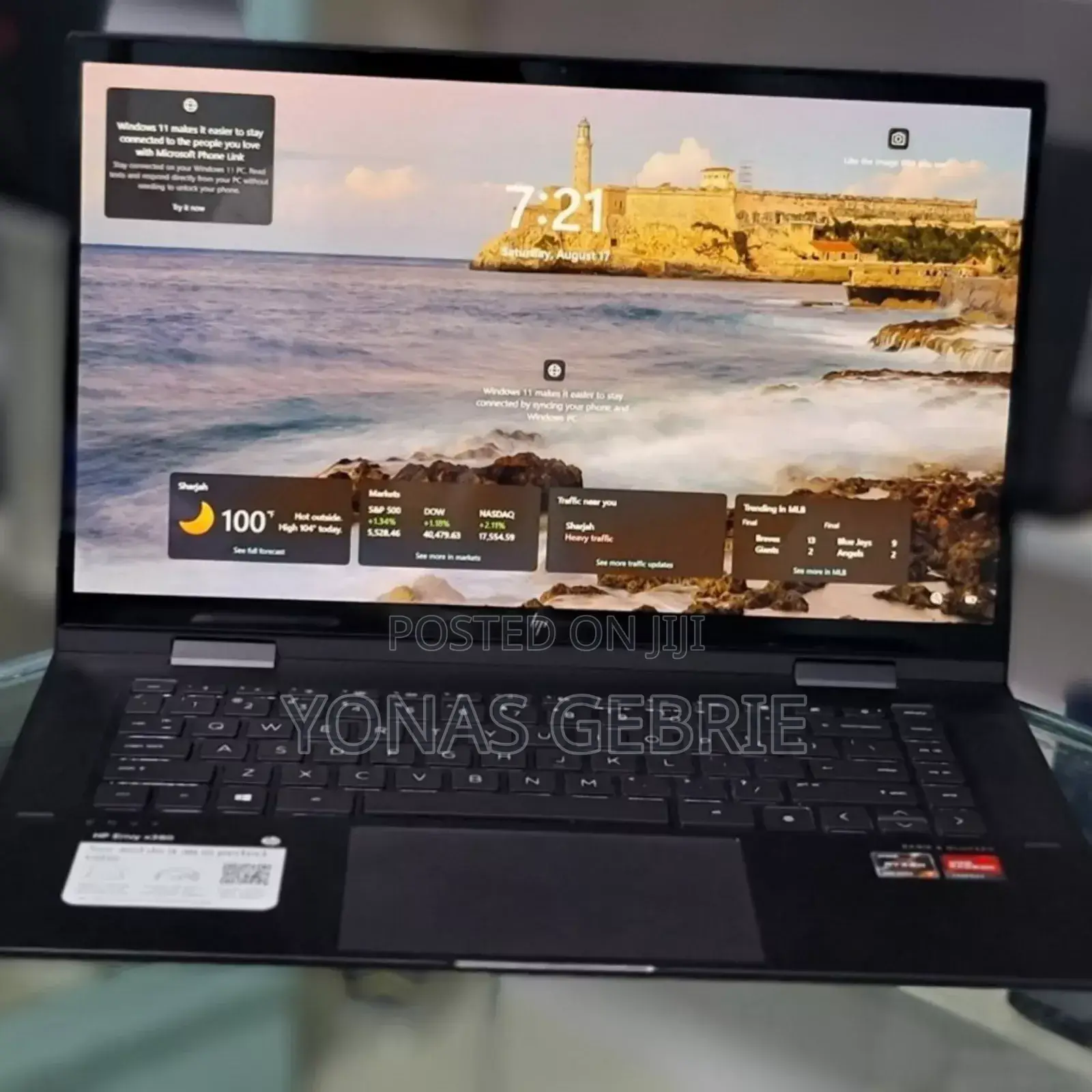 New Laptop HP Envy X360 16GB AMD Ryzen 7 SSD 512GB