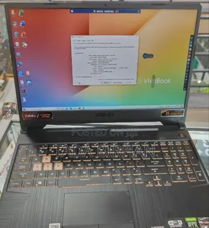 New Laptop Asus TUF Gaming A15 18GB Intel Core I7 SSD 512GB