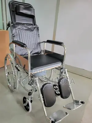 Toilet Popo Wheechair Good Support and Comfort to the User