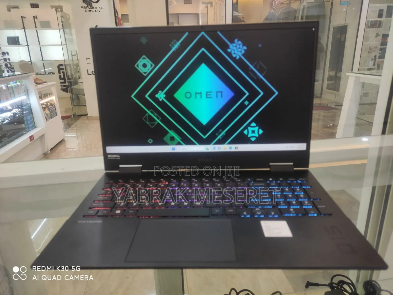 New Laptop HP Omen 15 16GB Intel Core I7 SSD 1T