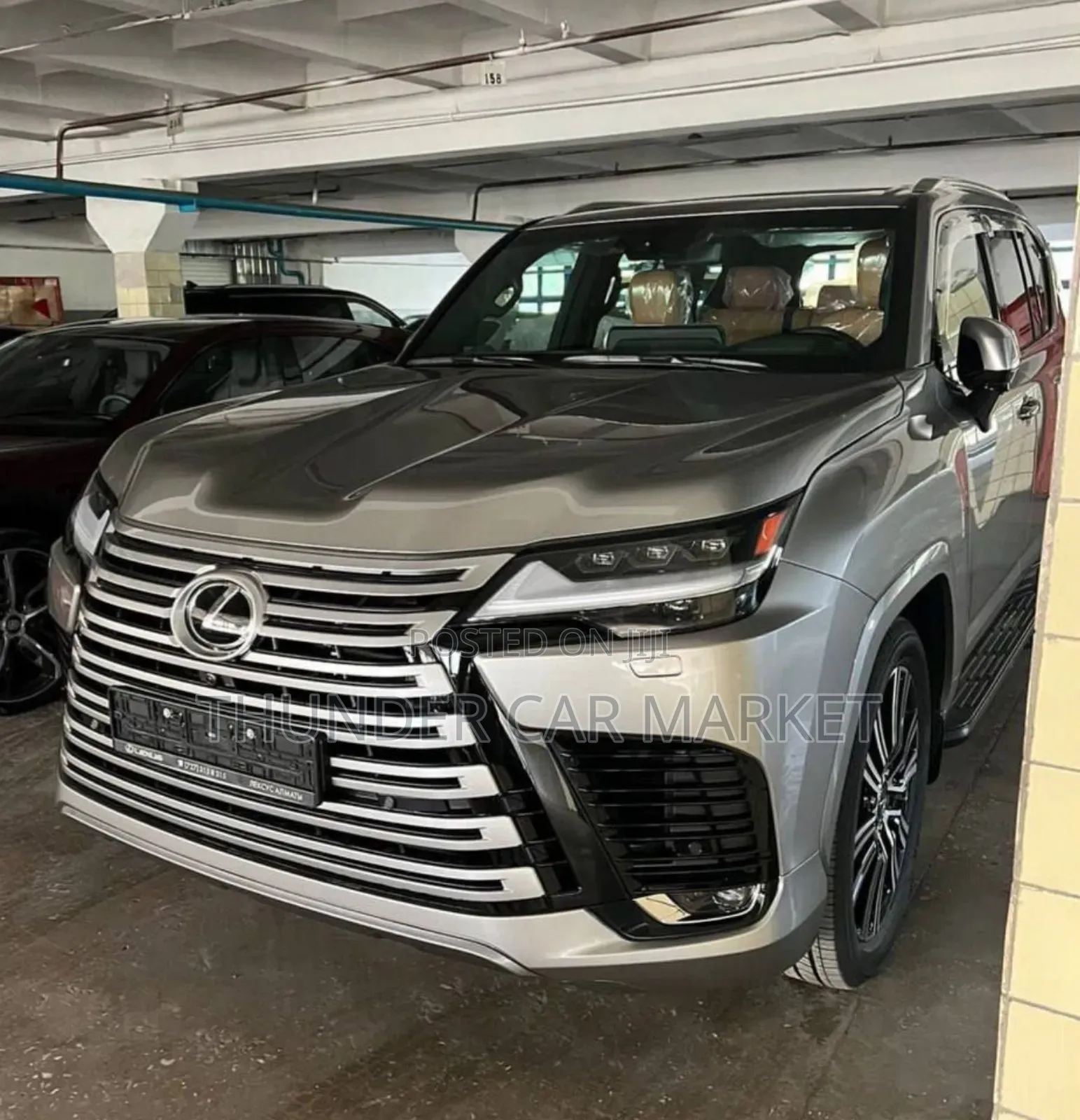 New Lexus LX 2023 Silver