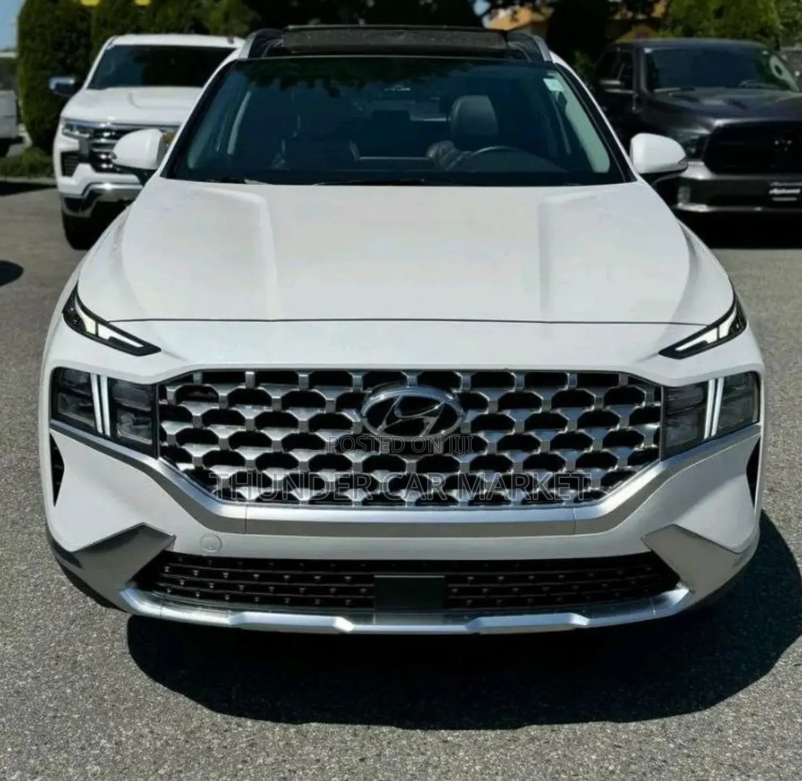 New Hyundai Santa Fe 2024 White