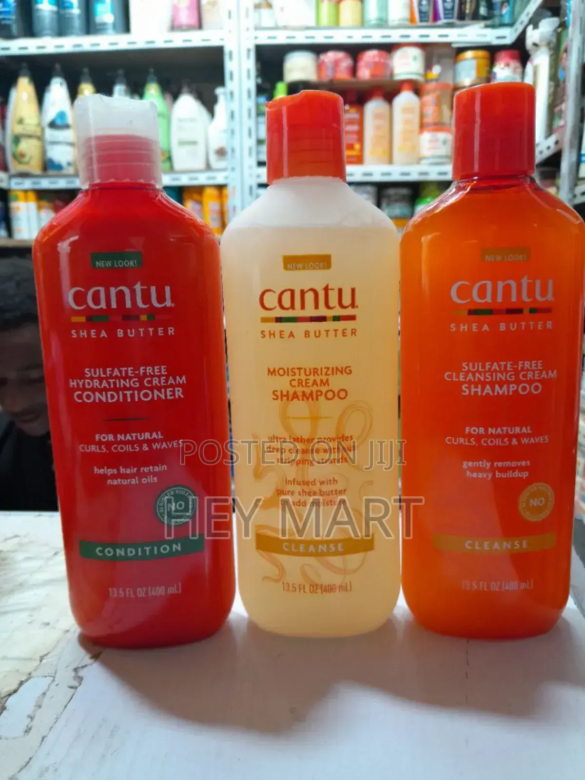 Cantu Shea Butter Shampoo and Conditioner