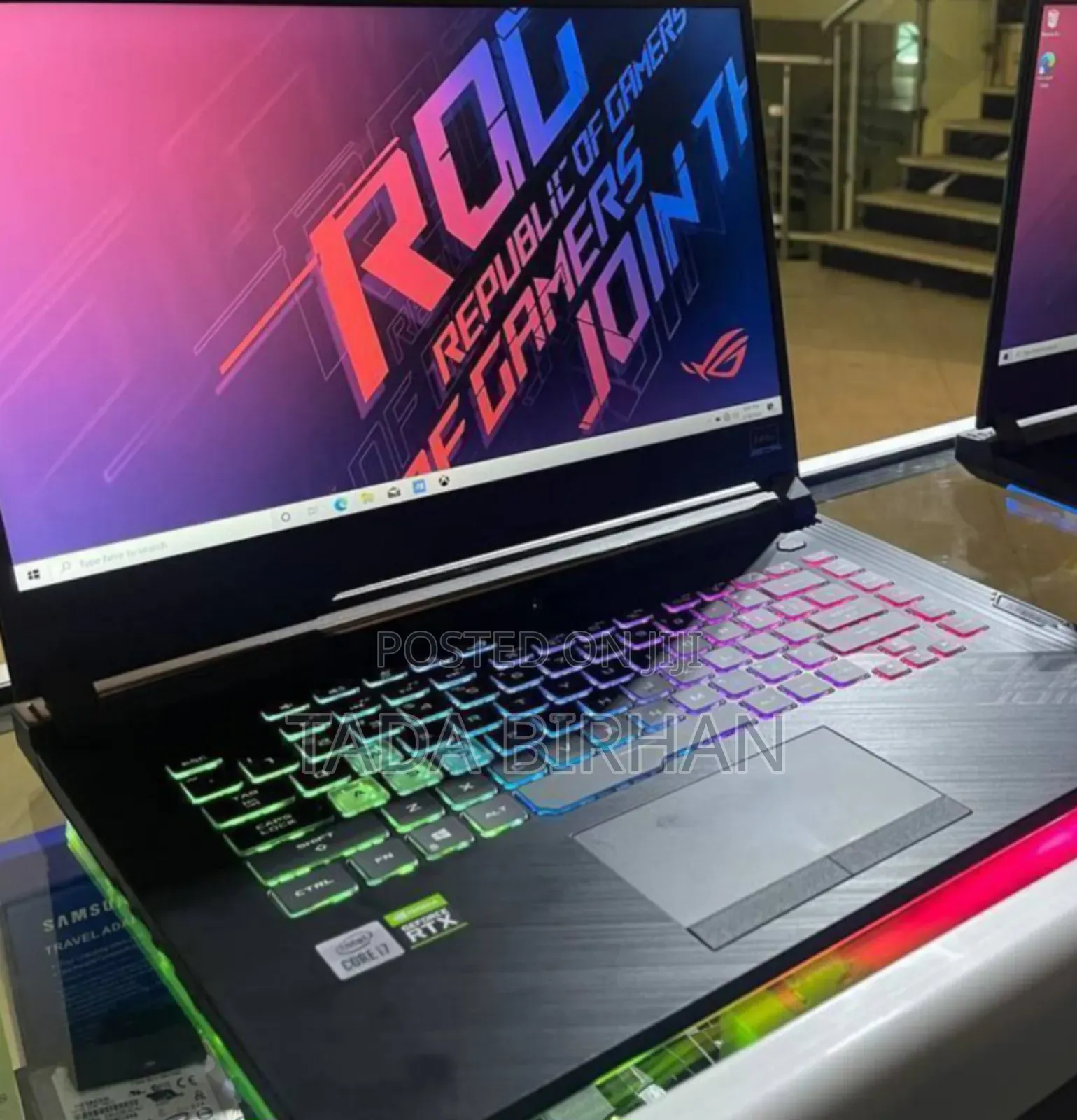 New Laptop Asus ROG Strix G15 16GB Intel Core I7 SSD 512GB