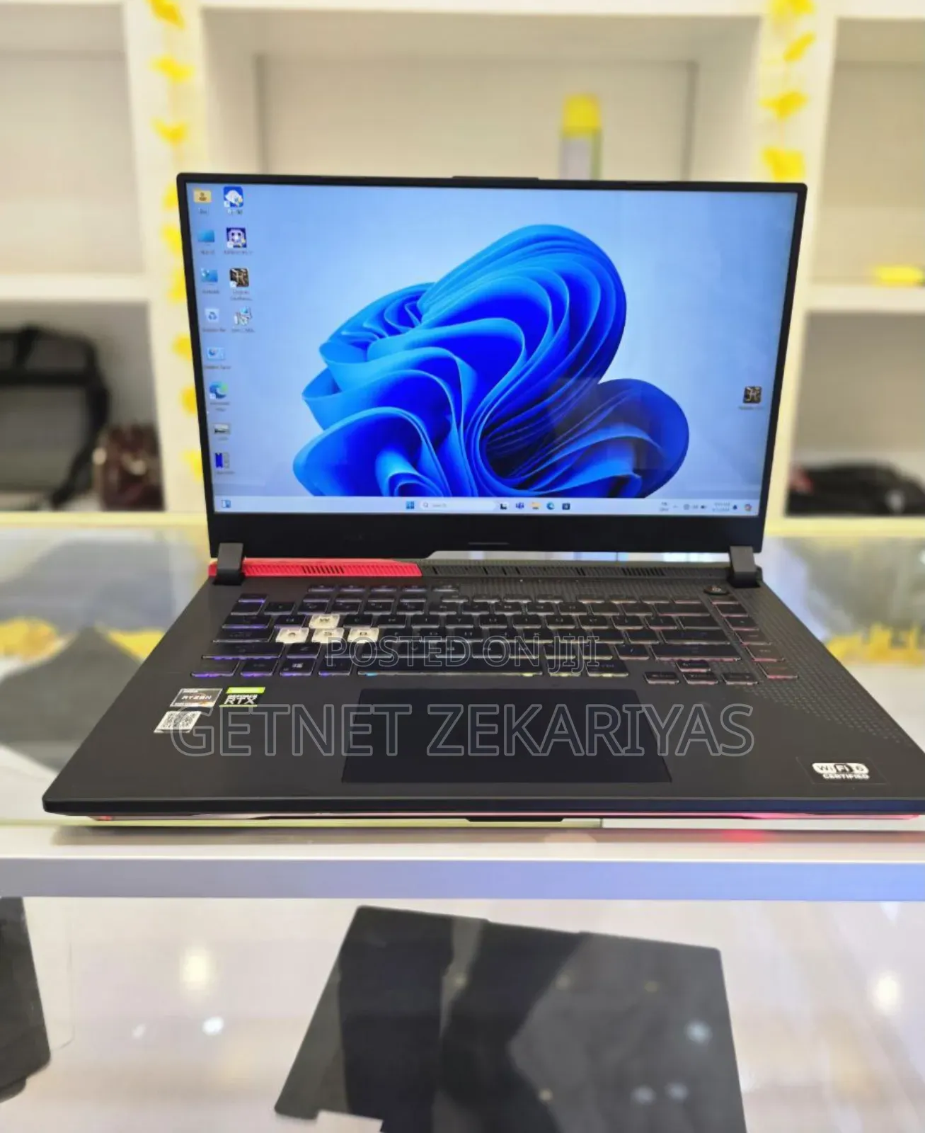 New Laptop Asus ROG Strix G15 16GB AMD Ryzen 9 SSD 512GB