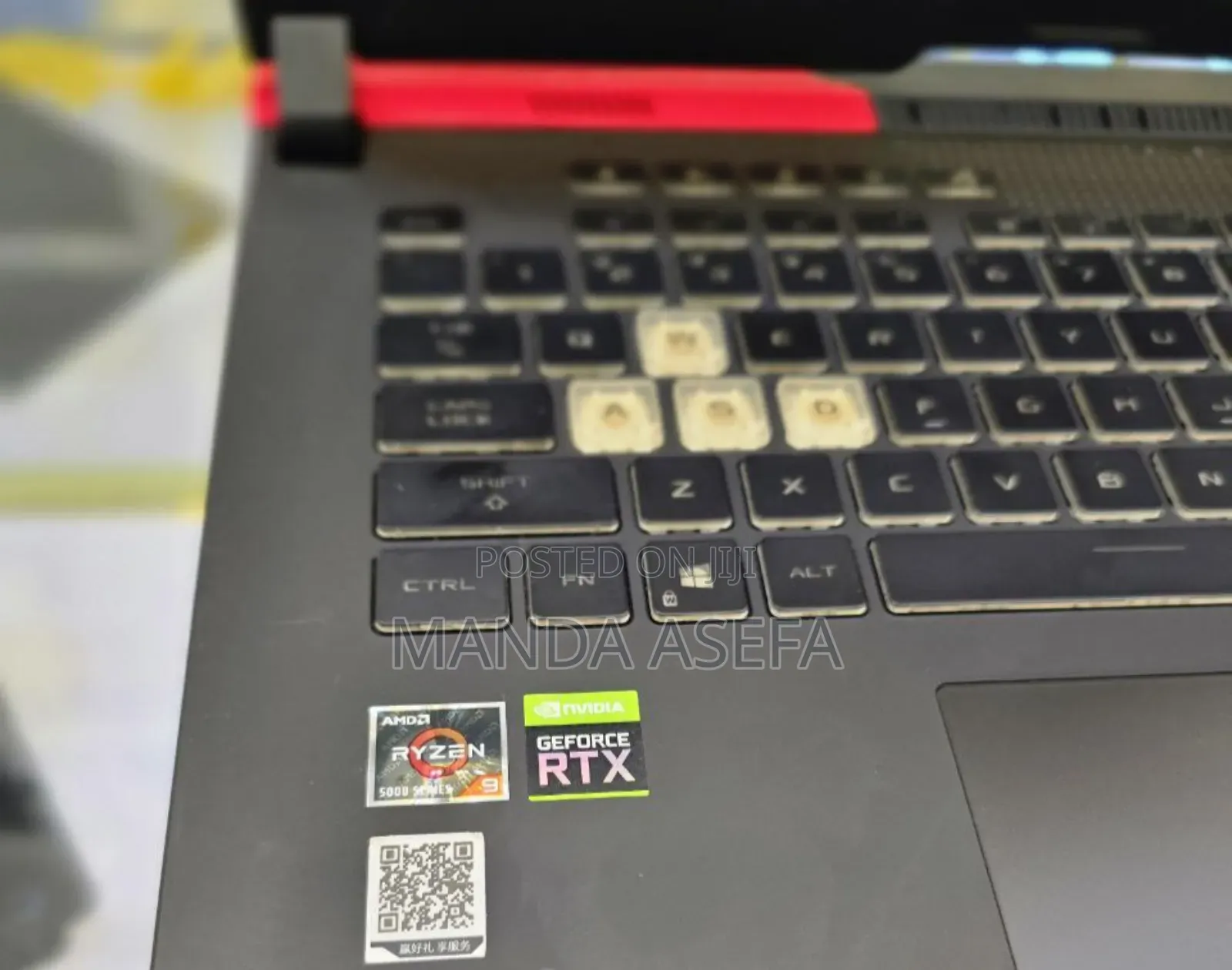 New Laptop Asus ROG Strix G15 16GB AMD Ryzen 9 SSD 512GB