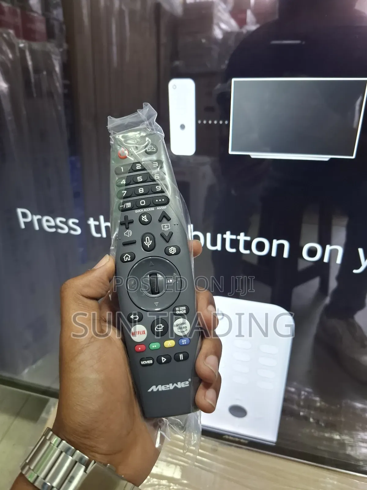 Mewe 55" Smart Silver Frame Webos With Magic Remote