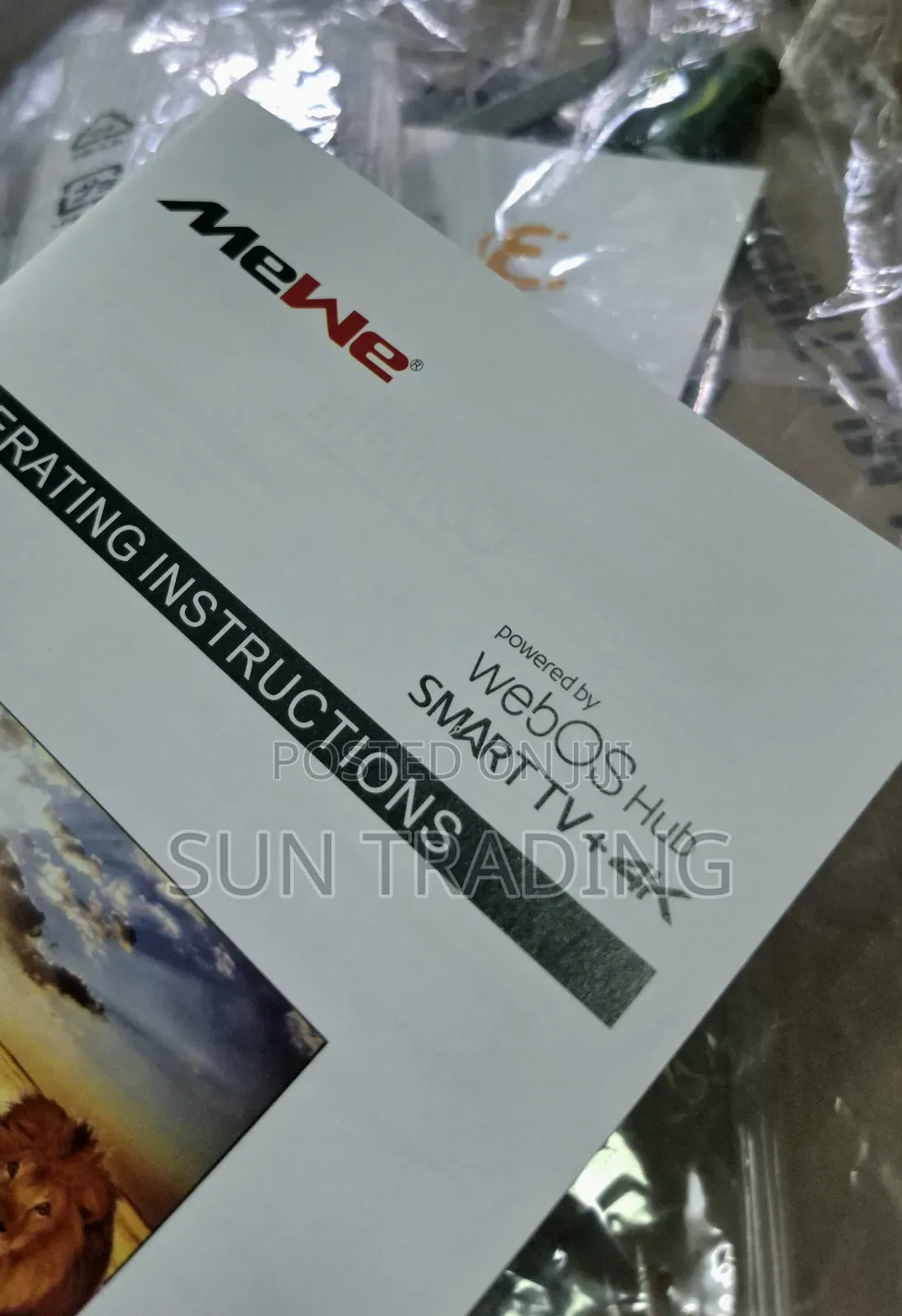 Mewe 55" Smart Silver Frame Webos With Magic Remote