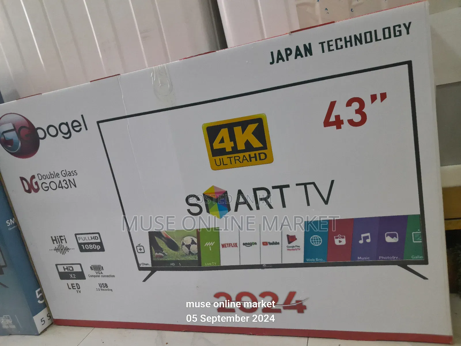 Google 43 Inch Smart Android Tv