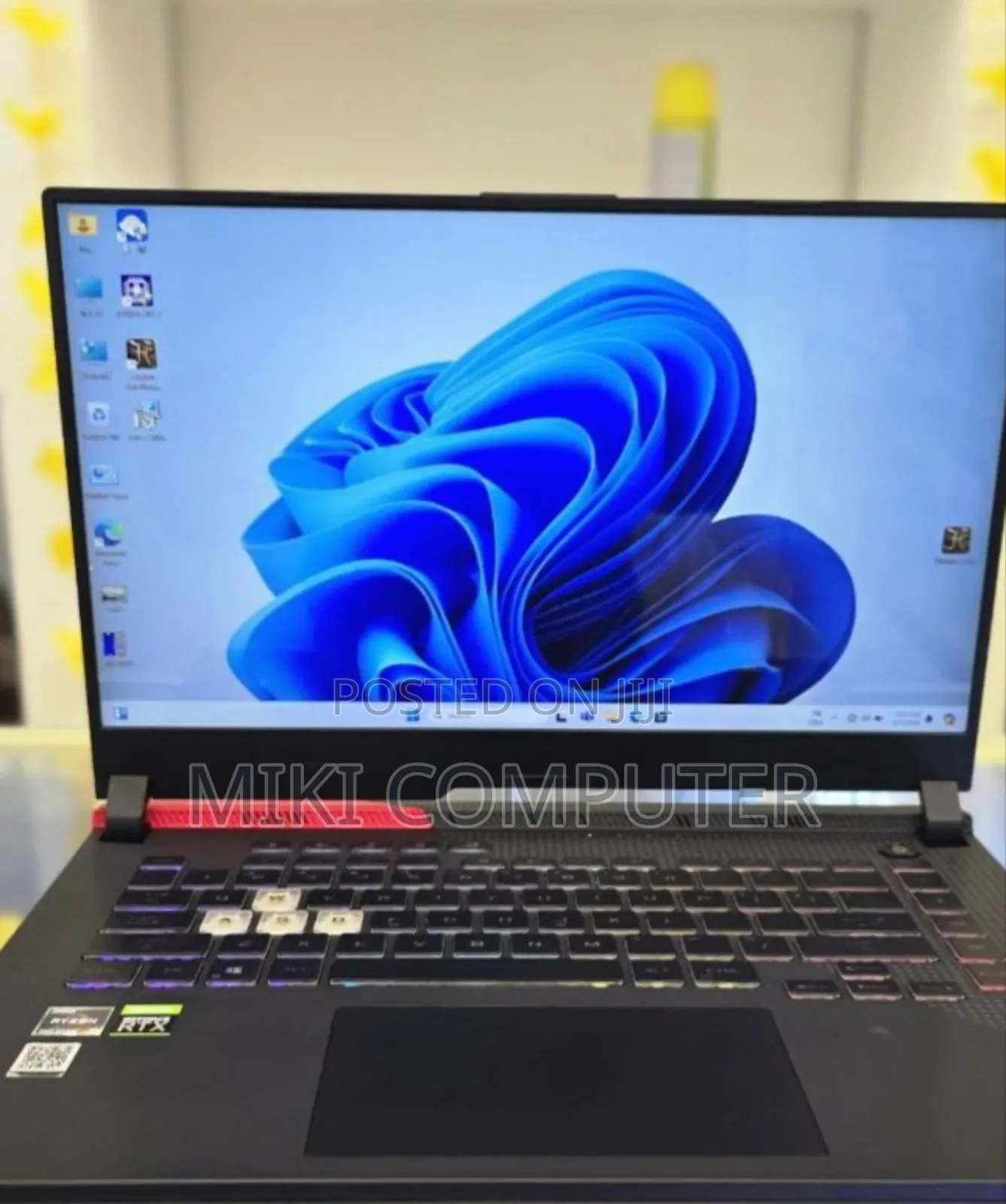 New Laptop Asus ROG Strix G15 16GB AMD Ryzen 9 SSD 512GB