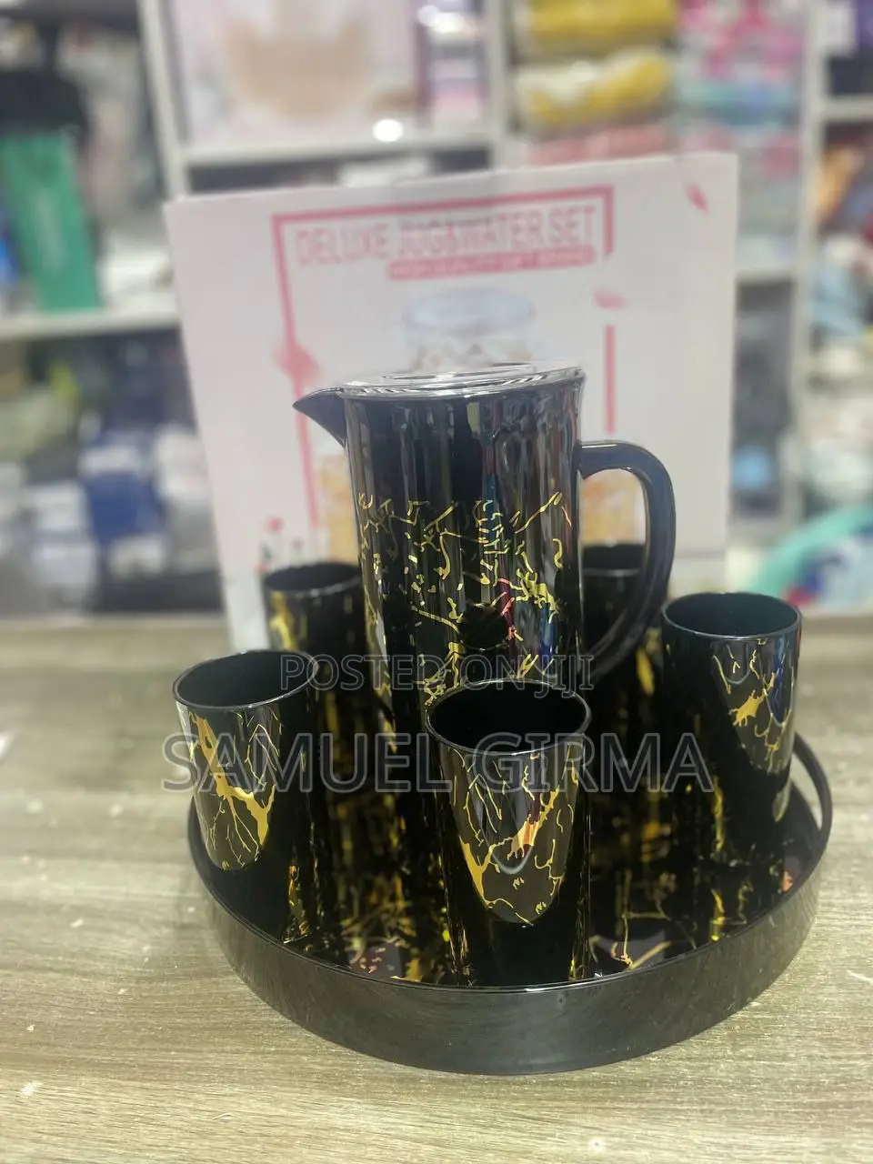 Deluxe Jug And Water Set