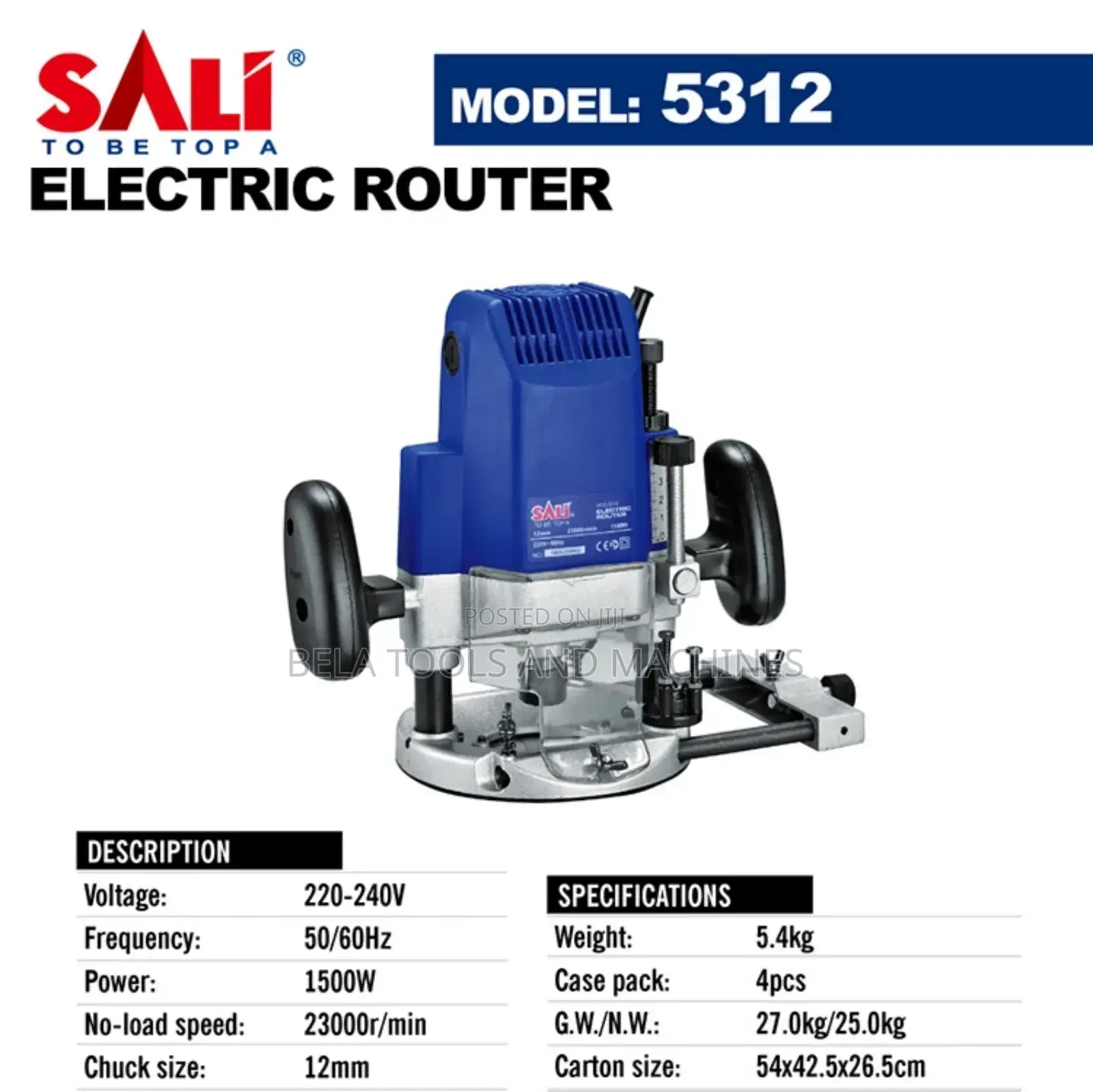 Sali Router 1500w