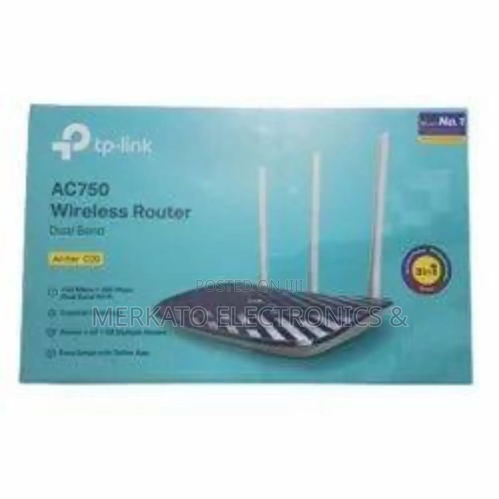 Tp-Link Dual Band Router AC750 for Fast Wifi