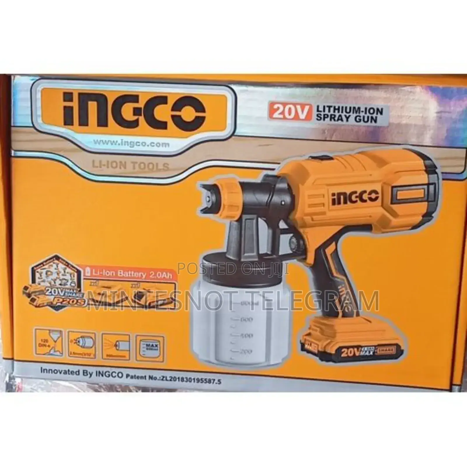 Compressor Electrical Spray Gun ቀለም መቀቢያ