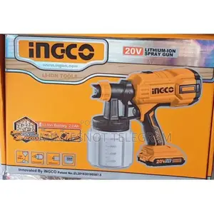 Photo - Compressor Electrical Spray Gun ቀለም መቀቢያ